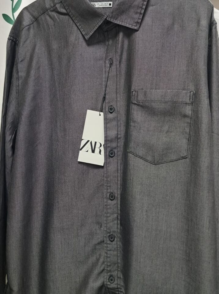Zara Erkek Tensel Kot Gömlek