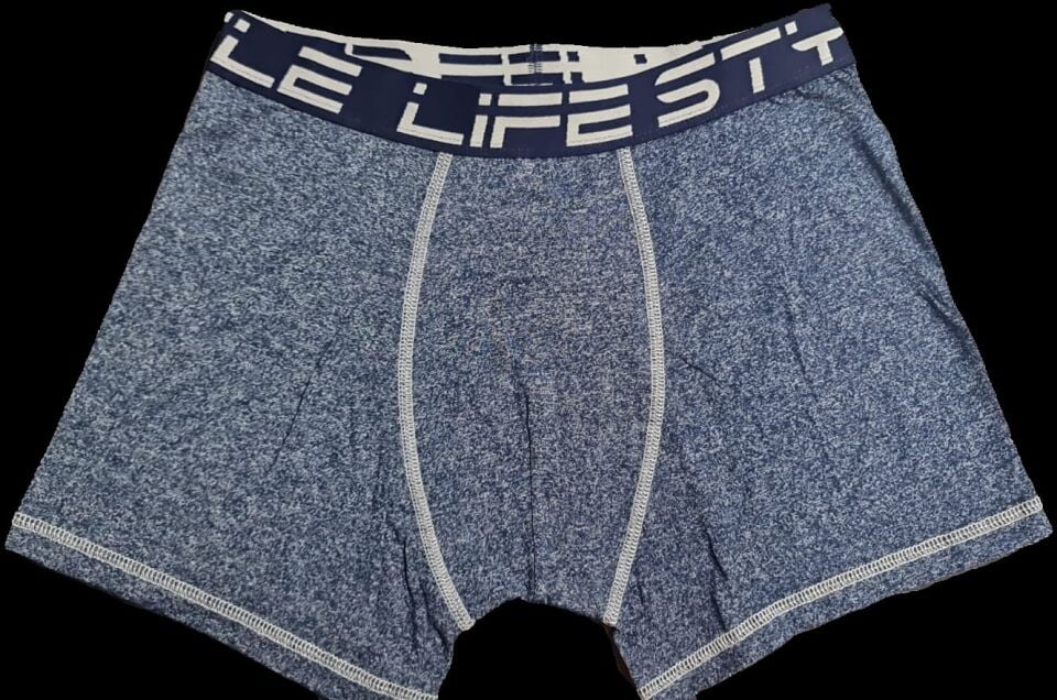 Erkek Pamuklu Renkli Boxer 3'lü Paket (Tex)