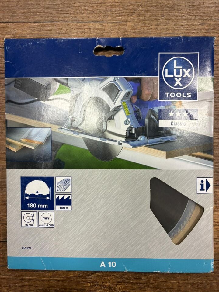 Lux Tools Ahşap için Daire Testere Bıçağı 180 x 16 mm