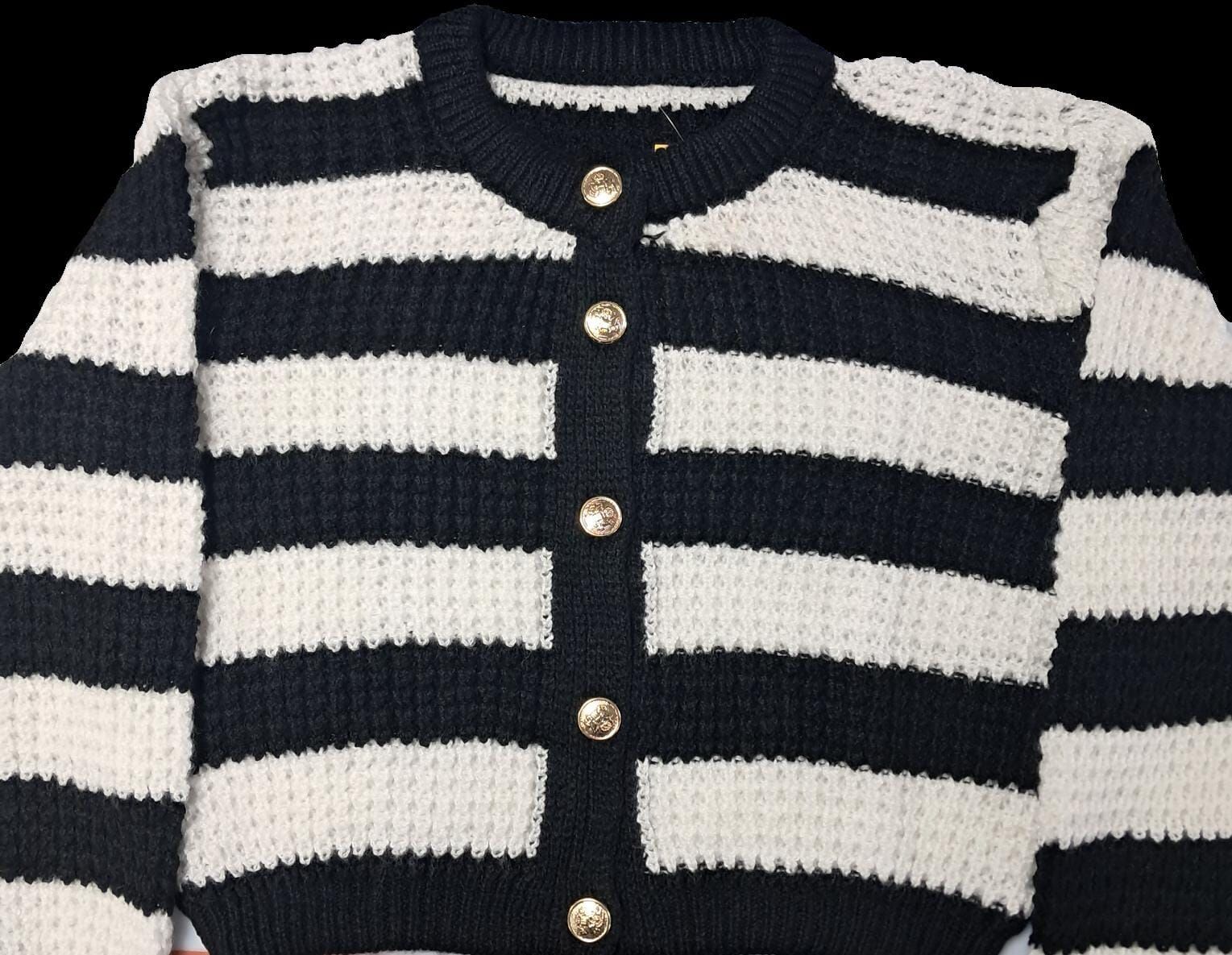 Ars Woman Fashion Kadın Düğme Detay Salaş Hırka