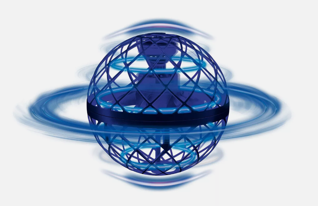 Play Tive Led Işıklı Uçan Top Mavi Renk (Flying Ball With Led Lights)