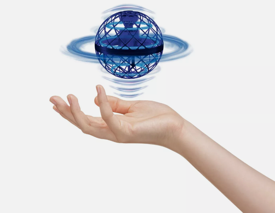 Play Tive Led Işıklı Uçan Top Mavi Renk (Flying Ball With Led Lights)