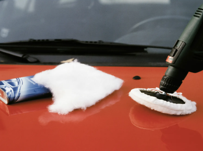 Lux Tools İp İle Bağlanabilir Yün Parlatma Süngeri 125mm.