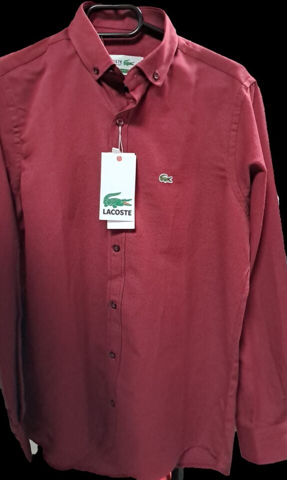 Lacoste Erkek Dokulu Gömlek (Comfort Fit)