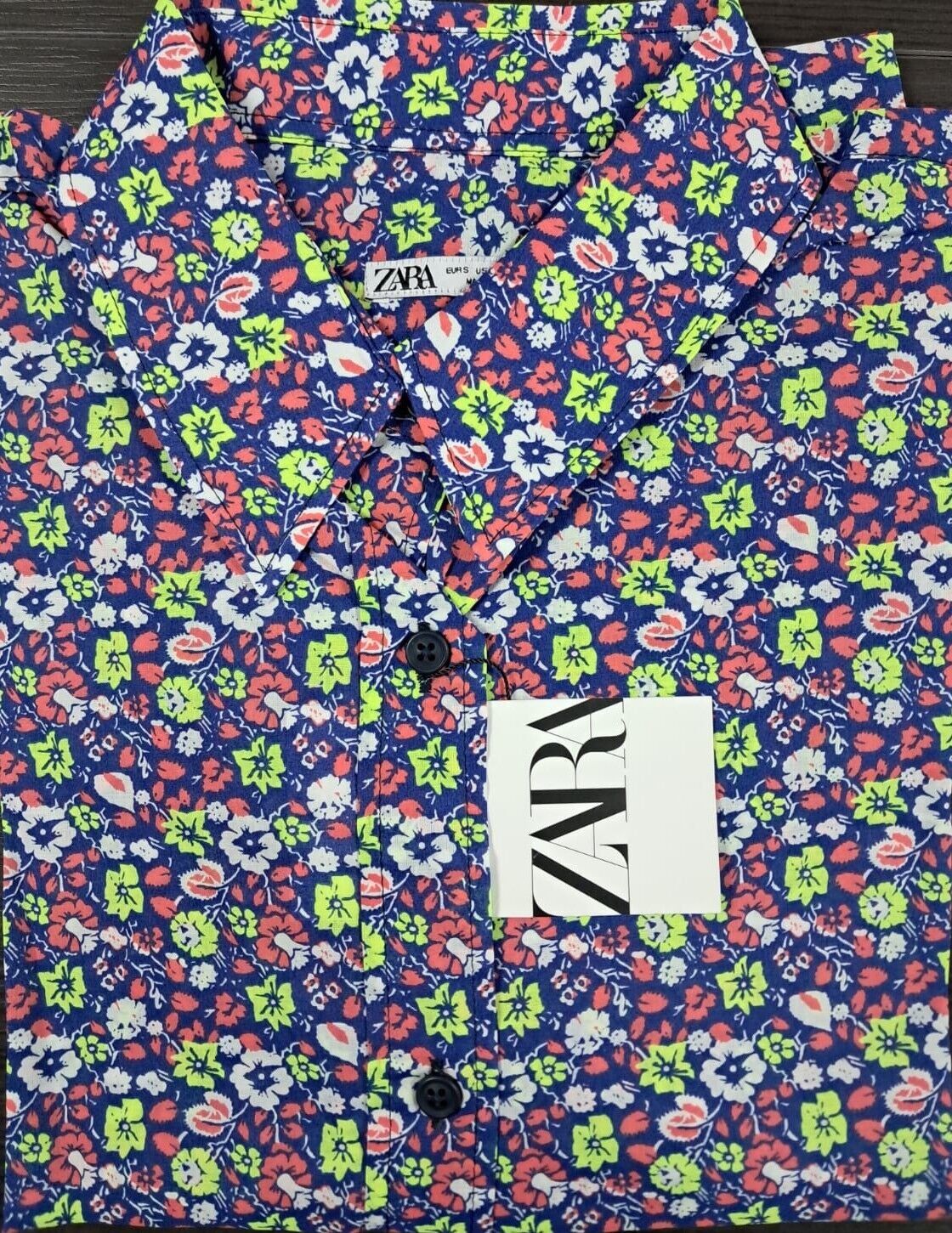Zara Kadın Çiçek Desenli Gömlek