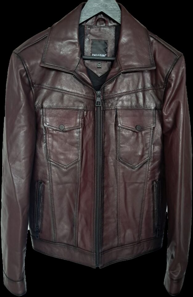 Paulozleri Unisex Deri Ceket