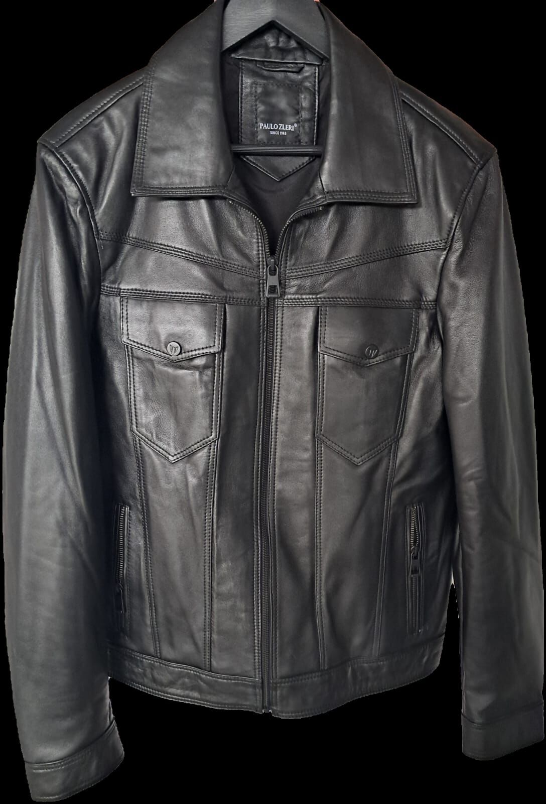 Paulozleri Unisex Deri Ceket