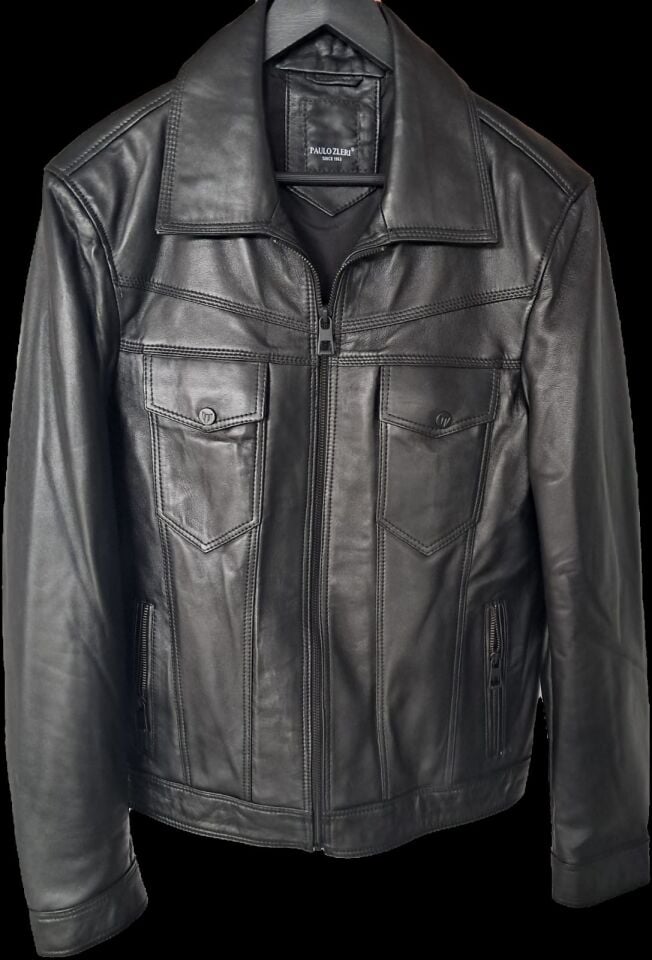 Paulozleri Unisex Deri Ceket