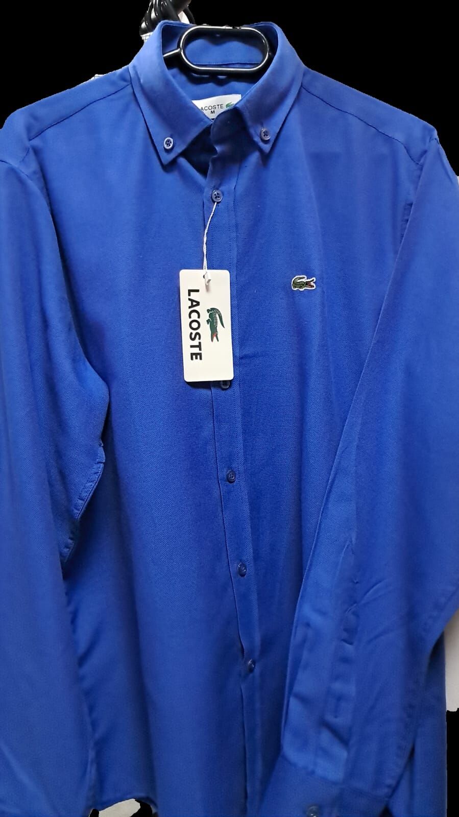 Lacoste Erkek Dokulu Gömlek (Slim Fit)