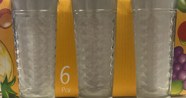 Su ve Meşrubat Bardağı 6'lı