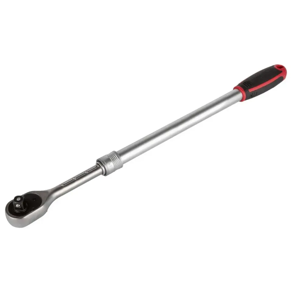 Parkside Yumuşak Tutacaklı Uzatılabilir Cırcır Gri Renk (Extendable Ratchet)