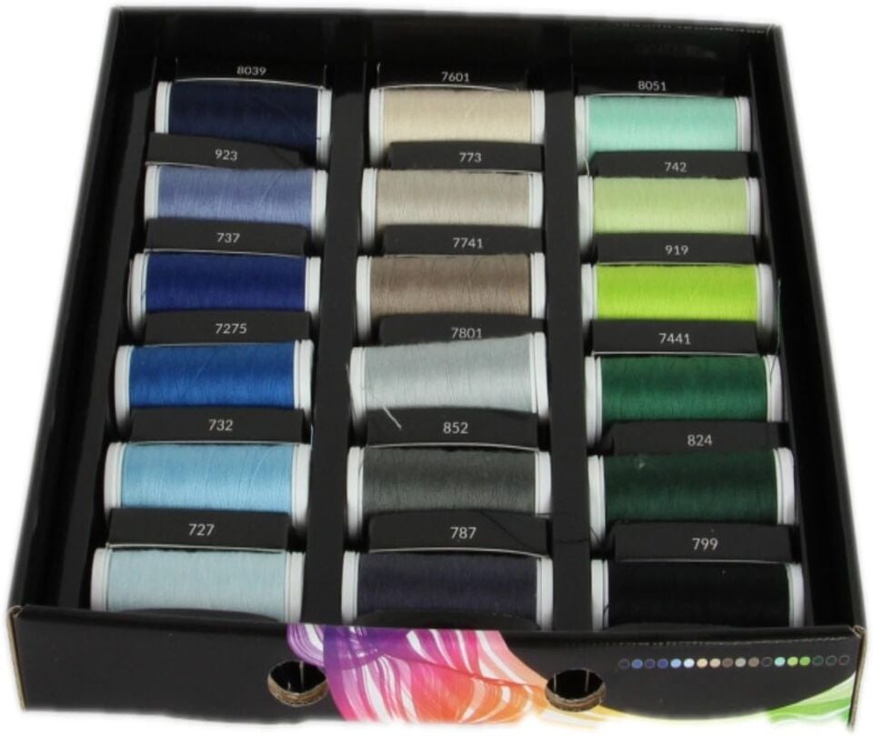 Ackermann 36 Renk x 200 m Evrensel 120 Dikiş İpliği (Ackermann Universal 120)