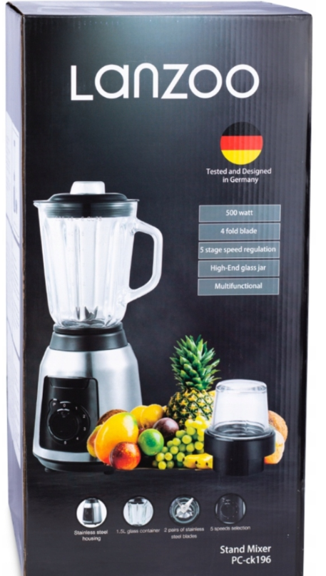 Lanzoo Blender 500W. (Automatic Blender)
