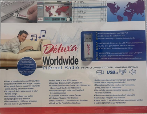Deluxa USB İnternet Radio (Worldwide Internet Radio)