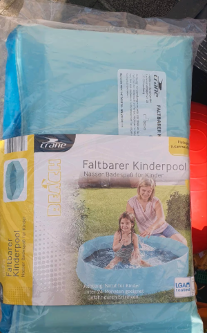 Crane Katlanabilir Çocuk Havuzu 120 cm.(Faltbarer Kinderpool)
