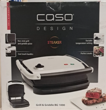 Caso Izgara Makinesi (Grill Griddle BG 1000)