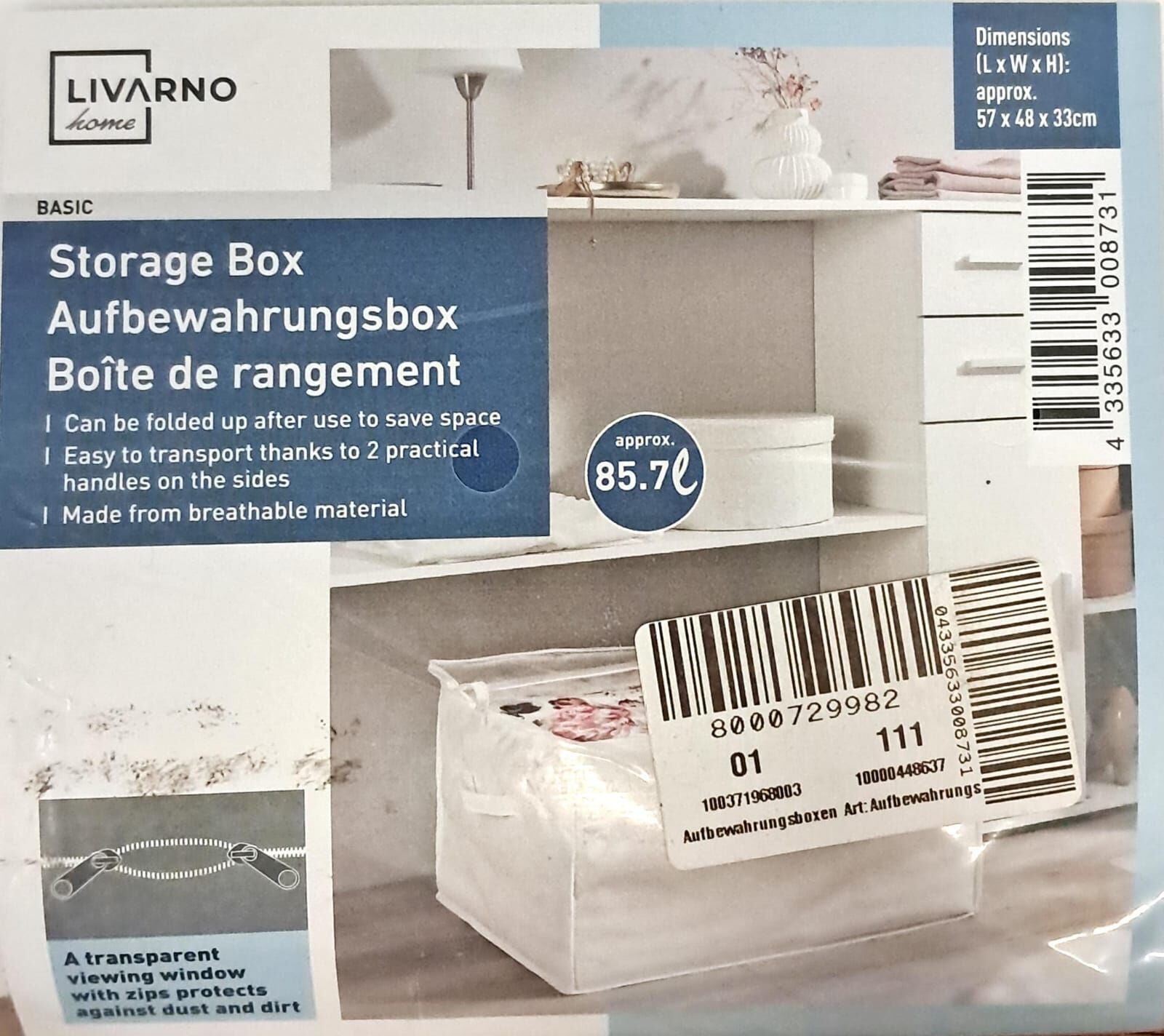 Livarno Home Saklama Kutusu (Storage Box)