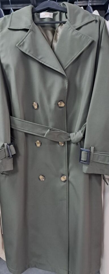 Alnida Collection Kadın Kemerli Trençkot