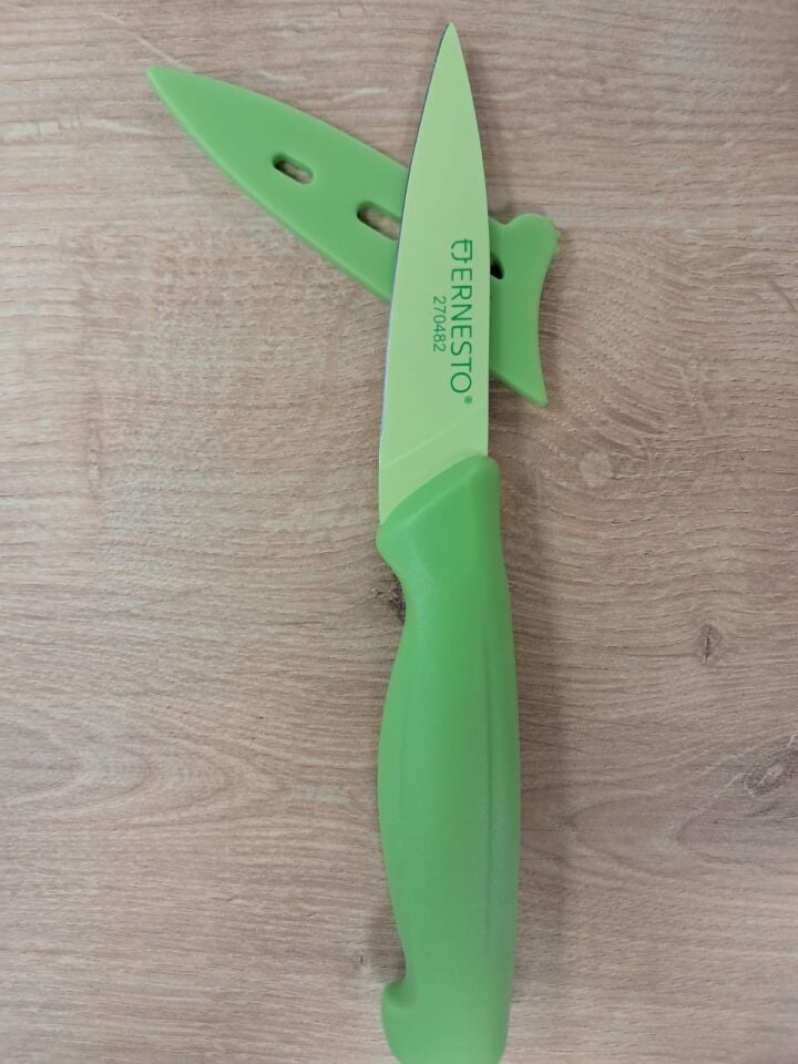 Ernesto Tekli Bıçak (Siyah-Gri-Pembe-Yeşil Renk Seçeneği)