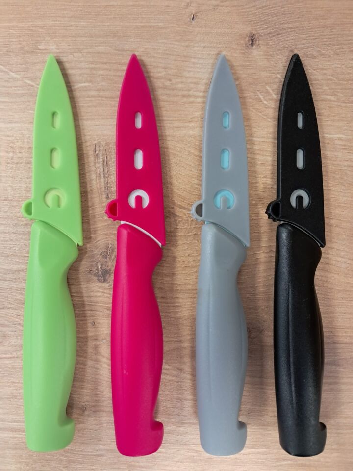 Ernesto Tekli Bıçak (Siyah-Gri-Pembe-Yeşil Renk Seçeneği)