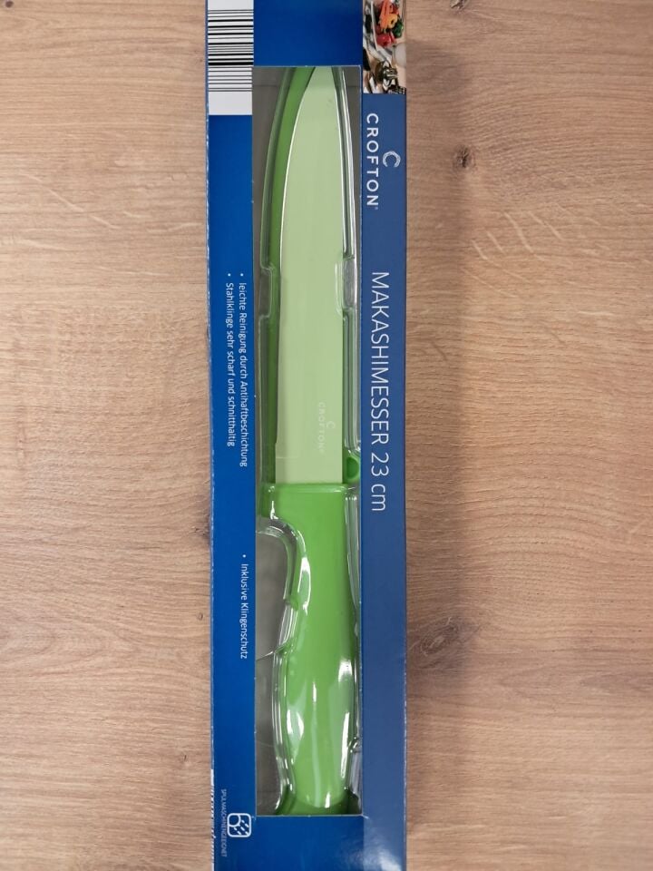 Crofton Tekli Bıçak 23 Cm. (Siyah-Gri-Yeşil Seçeneği)