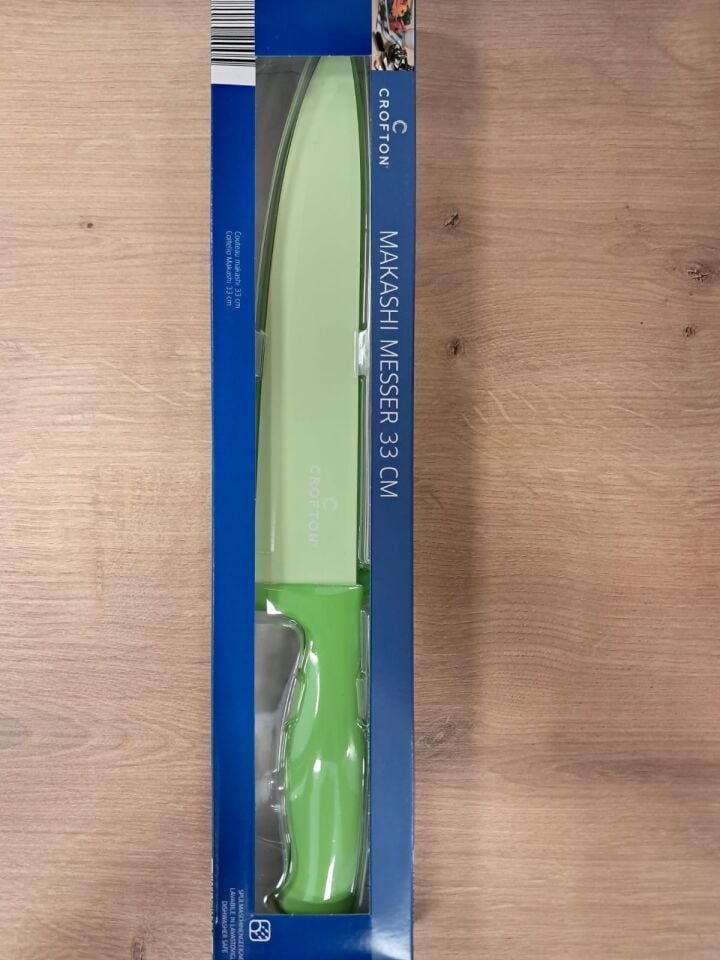 Crotfton Tekli Bıçak 33 Cm. (Siyah-Gri-Yeşil Seçeneği)