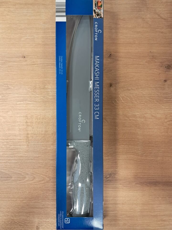 Crotfton Tekli Bıçak 33 Cm. (Siyah-Gri-Yeşil Seçeneği)