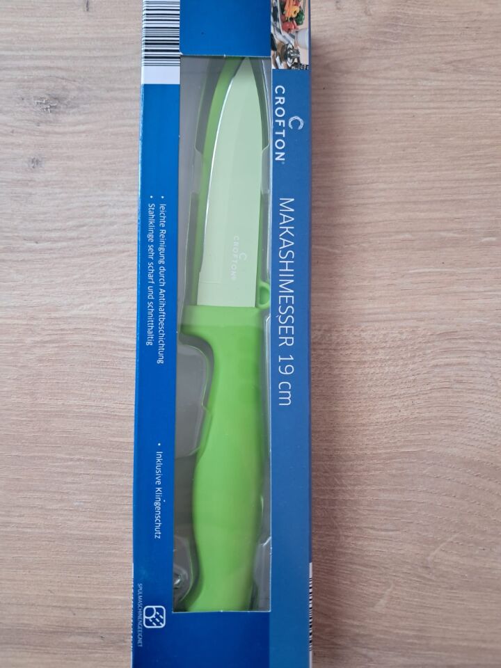 Crofton Tekli Bıçak 19 Cm. (Siyah-Gri-Yeşil Seçeneği)