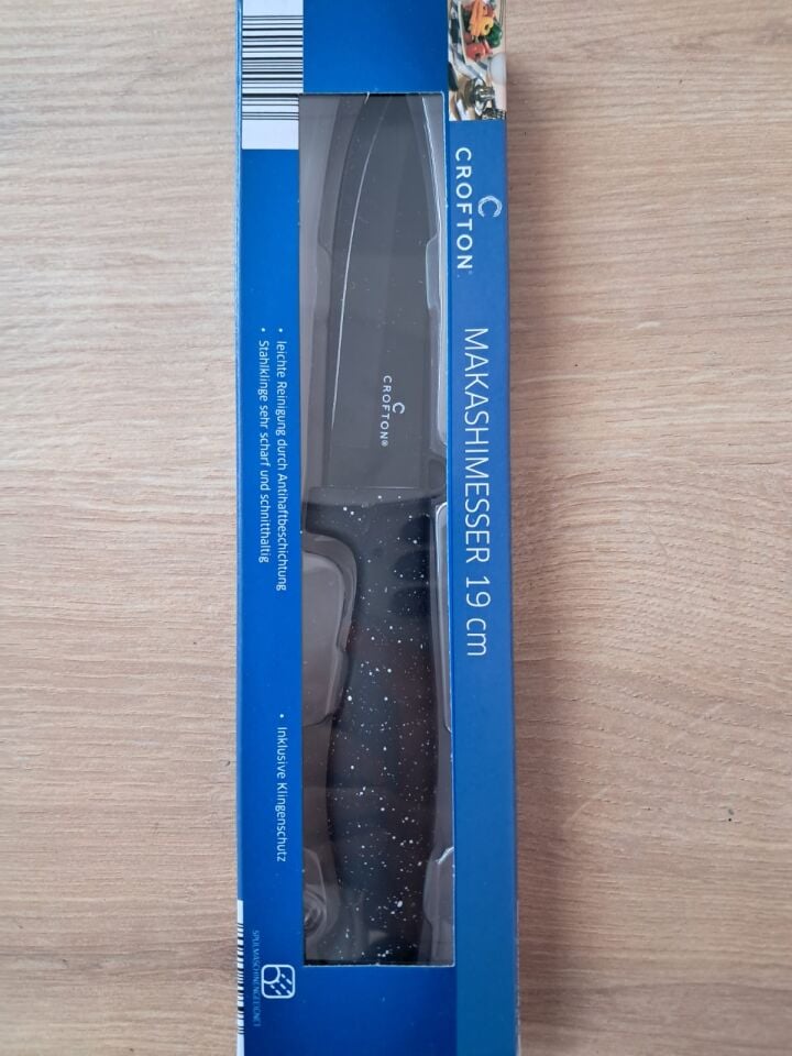 Crofton Tekli Bıçak 19 Cm. (Siyah-Gri-Yeşil Seçeneği)