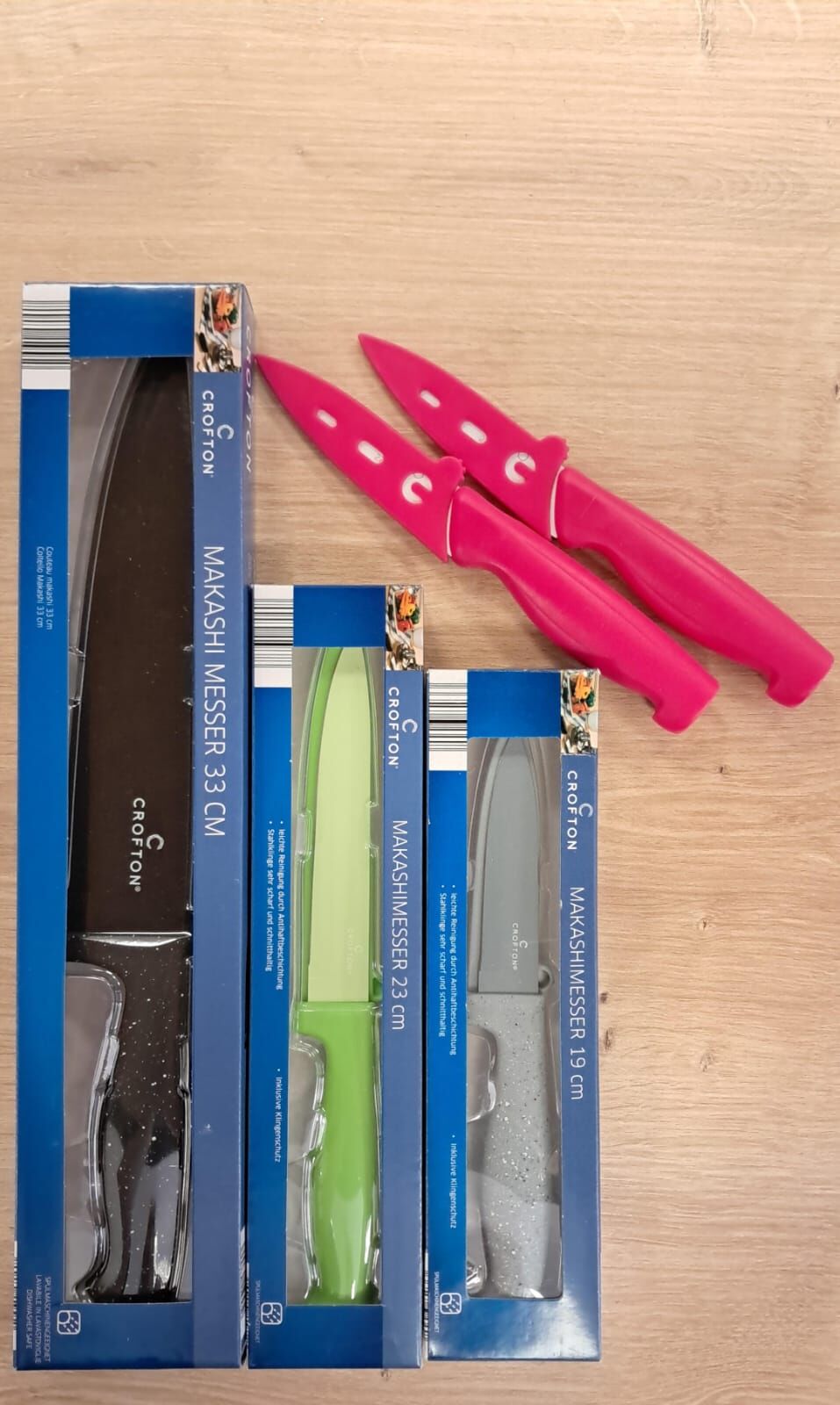 5'li Bıçak Seti (33 cm.-23 cm.-19 cm.)