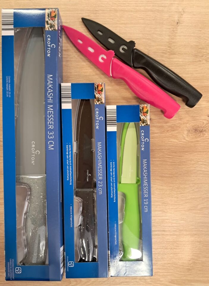 5'li Bıçak Seti (33 cm.-23 cm.-19 cm.)